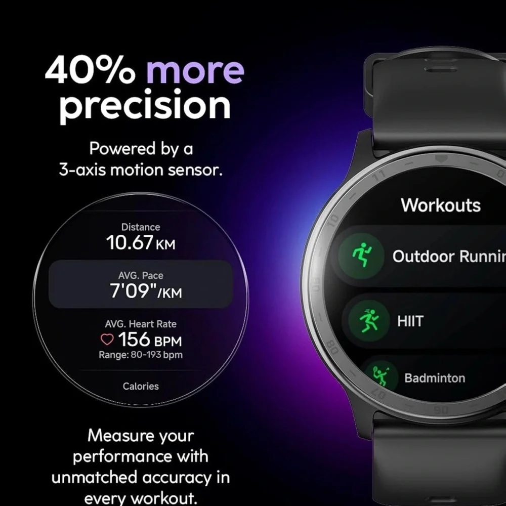 Cubitt AURA 2 Smartwatch, Rose Gold, New